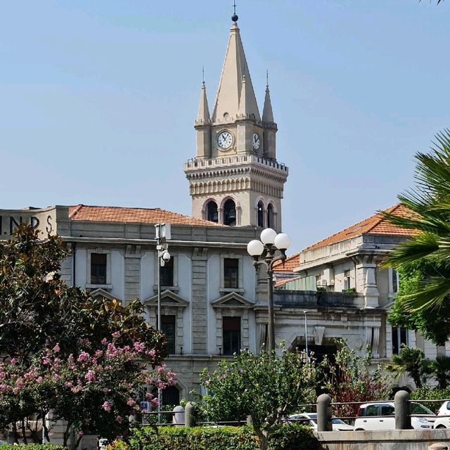 Messina, a harbor city in Sicily.