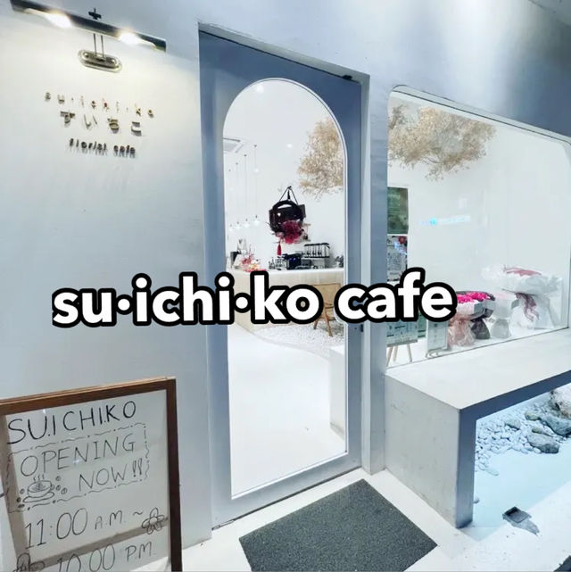 A florist shop and a cafe