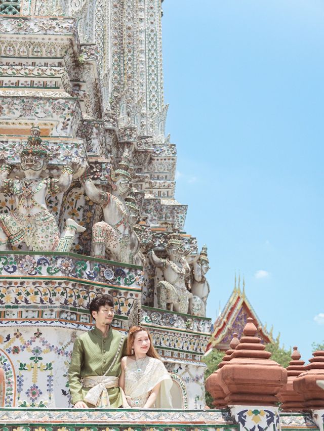 タイに来たら是非やって欲しい！タイの民族衣装着てフォトシューティング♪