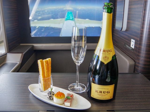 【NH】ホノルル→成田 A380ファーストクラス②✈️