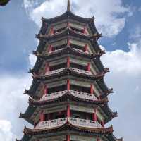 The temple above the sky