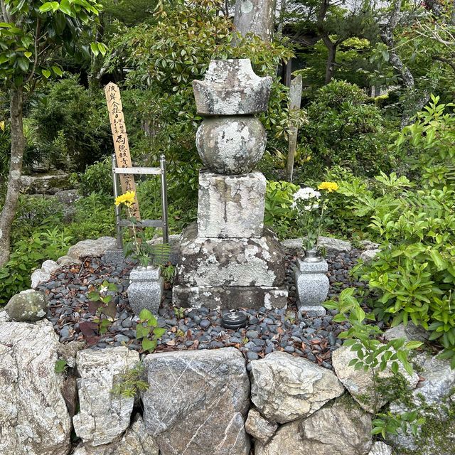 静岡市を一望する徳願寺