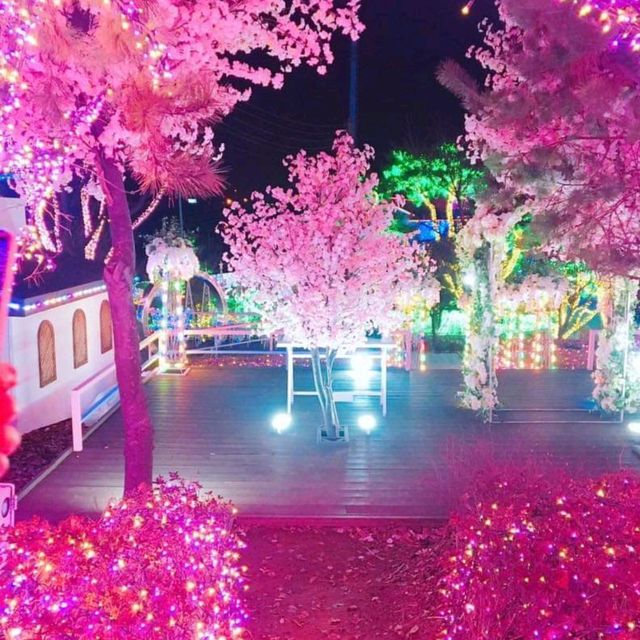 韓國冬天最有名 看夜燈🌟 安山星光村