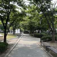 동탄 개나리공원, 일상의 여유를 느낄 수 있는 근린공원