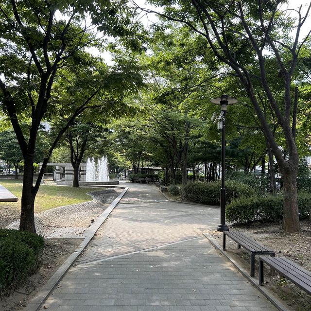 동탄 개나리공원, 일상의 여유를 느낄 수 있는 근린공원