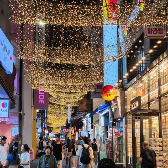 Be spoiled for choice in Myeongdong
