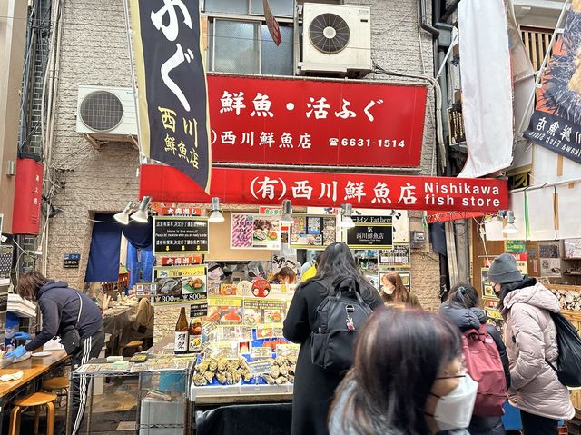 日本大阪｜每次必訪的黑門市場