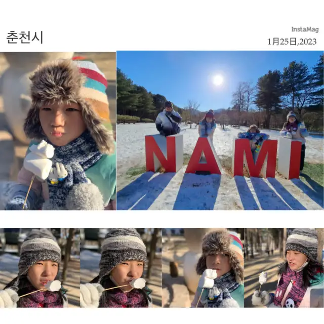 韓國南怡島～冬季戀歌的美等大家來探索