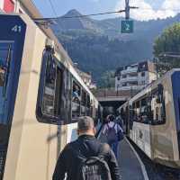 Transfer to Tram to Mount Rigi