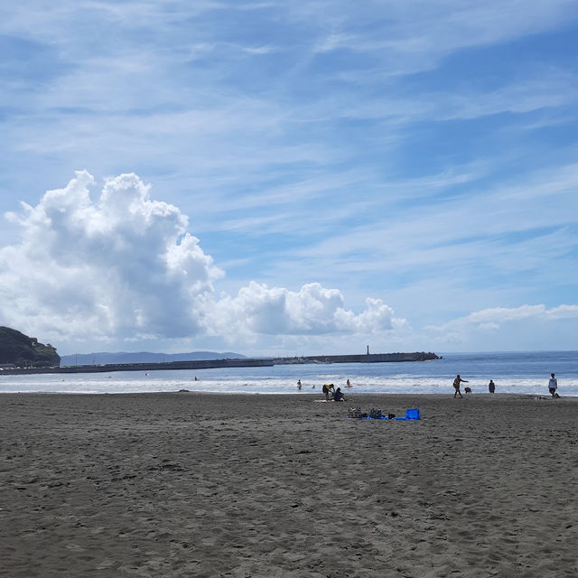 Enoshima beach