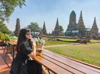 คาเฟ่วิววัดไชยวัฒนาราม อยุธยา