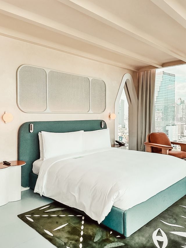 曼谷七彩顏色享舒適之曼谷瑪哈納功標準酒店The Standard, Bangkok Mahanakhon🏨 
