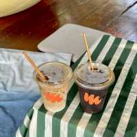 MhuanFun 🌸 คาเฟ่ริมน้ำสุดชิล #เปิดใหม่ #บ้านฉางระ