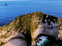 The Famous "Dragon" Beach on Nusa Penida