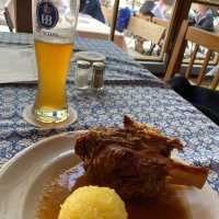 Munich - best beer and pork knuckles 