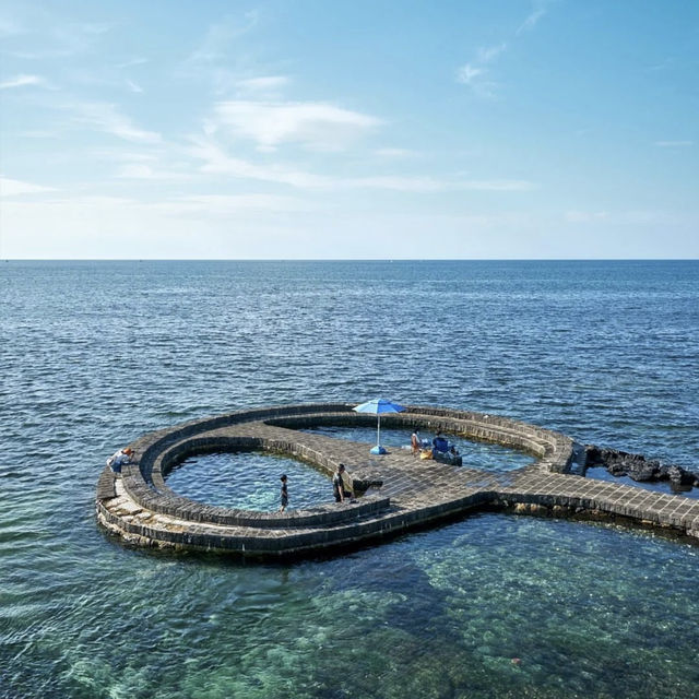 【濟州島】月汀裡海水浴場：三色椅子，透明獨木舟，春天好去處！