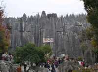 A magnificient stone forest formation, Shi-Lin Stone Forest