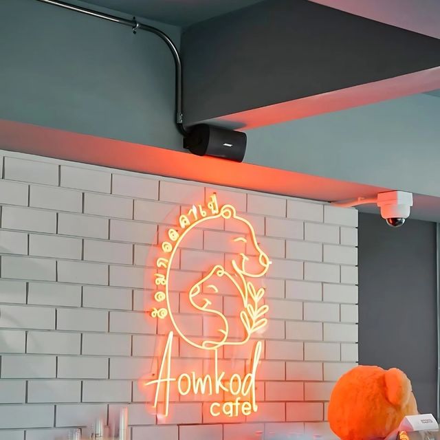 🚐 Aomkod Cafe & Baristro คาเฟ่สไตล์สวนป่า