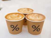 คาเฟ่ % ร้านดังจากกรุงเทพ 