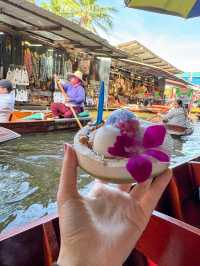 【タイ🇹🇭】初めてのタイ旅行におすすめ！ダムヌン・サドゥアック水上マーケットに行ってきました！