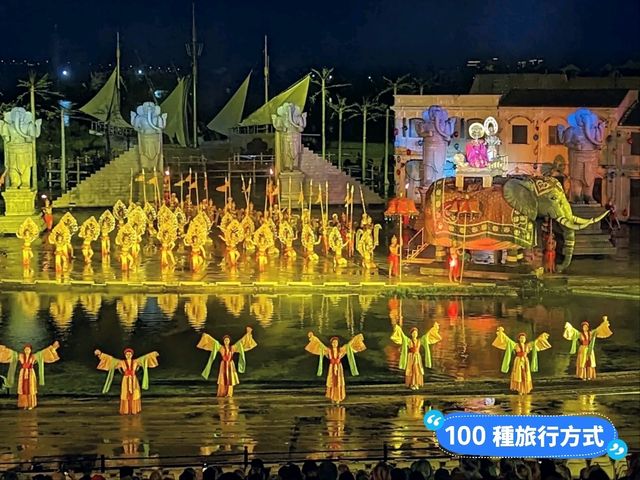 越南-會安印象主題樂園的一場華麗歌舞秀：印象會安