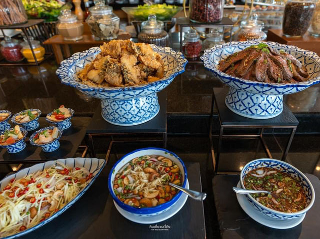 บุฟเฟ่ต์นานาชาติ กว่า 80 เมนู สุดว้าวว!!
