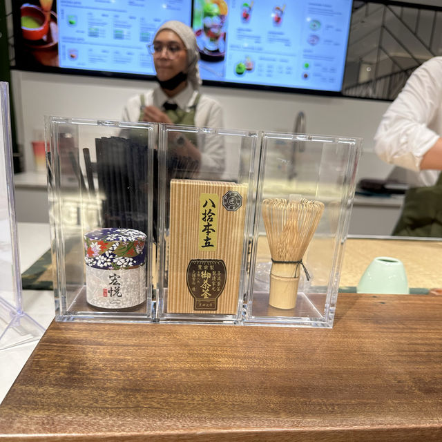 Cha-ba-Shi Ra at Seibu TRX: A Matcha Tea Experience