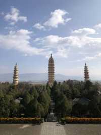Iconic Three Pagodas in Dali, Yunnan 🇨🇳