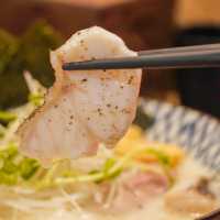 【台北｜石斑魚白湯 & 蝦湯拉麵】
