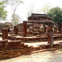 ชมเมืองโบราณ ที่อุทยานประวัติศาสตร์กำแพงเพชร
