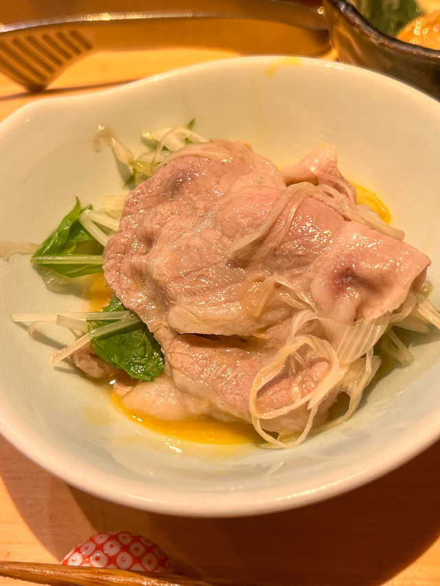 【鹿児島グルメ】炭火で食べる〆まで美味しい豚しゃぶ