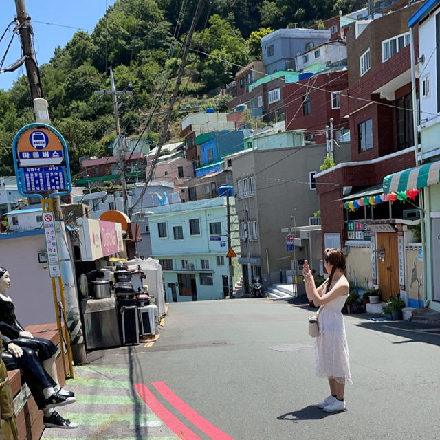 【釜山】カラフルで綺麗な韓国のマチュピチュ💜💛🩵