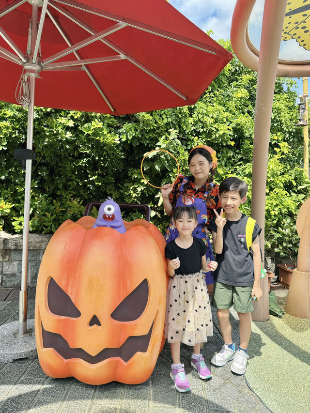 海洋公園哈囉喂 率先跟小朋友感受萬聖節氣氛