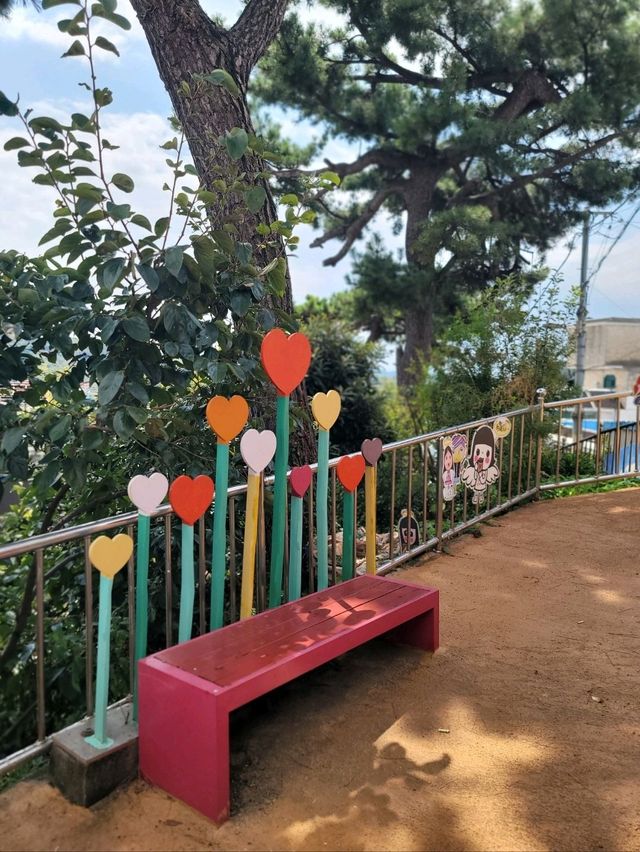 알록달록 예쁜 여수 오션뷰 벽화마을🩵