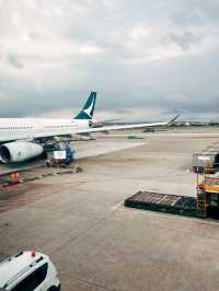 ✈️國泰航空體驗 台灣飛香港 去程 CX421 回程 CX420