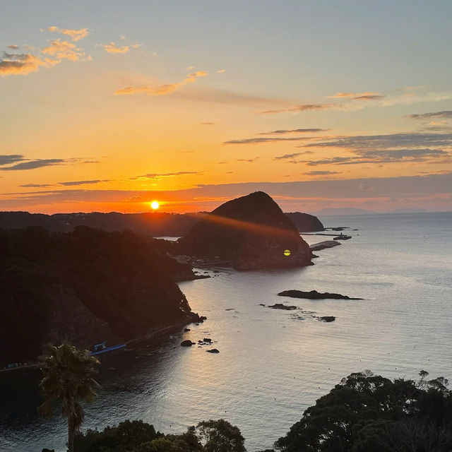 森高岬：夕陽下的美麗海角 🌅🌊