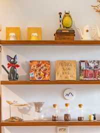 【台湾】最強にかわいいジブリカフェみつけた🌿🤍店全体がジブリの世界🔆 　