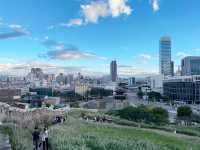 Secret local spot to watch sunset nearby Dongdaemun Design Plaza 