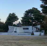 Namsan Park ในฤดูใบไม้เปลี่ยนสี