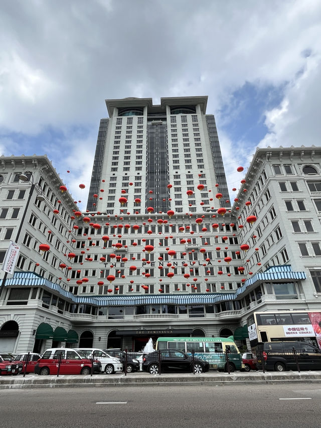 Hong Kong during Chinese New Year