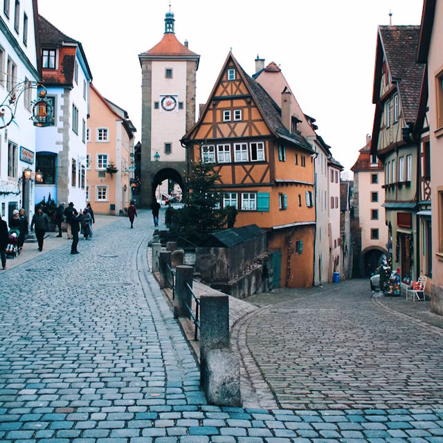 【絵本の中から飛び足したような街🇩🇪】ローテンブルク