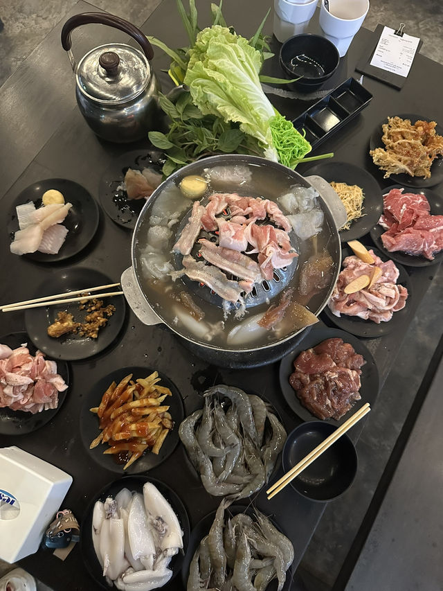 อร่อยหลักล้านของจริง!! ที่หมูอุ๊ดหมูกะทะ🥓
