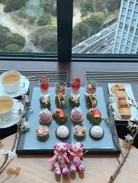 🌸Sakura Afternoon Tea at Conrad Tokyo🌸🧸