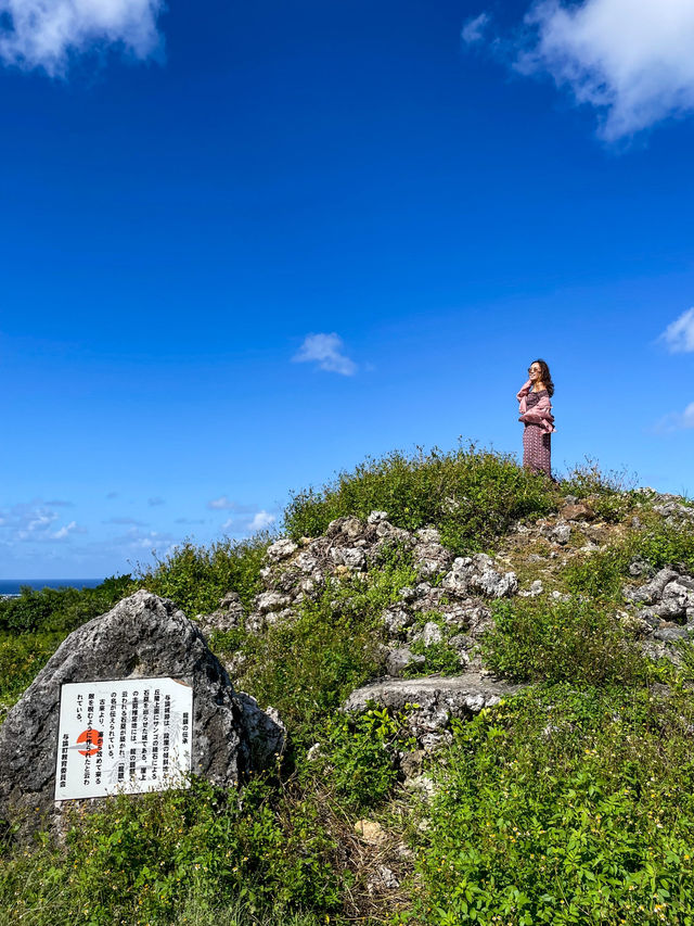 【鹿児島】与論島 与論を一望できる絶景スポットに行きながら神社で御朱印もゲット！