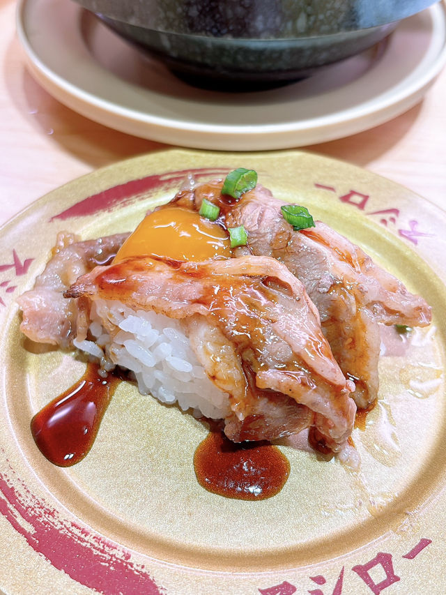 🎏壽司郎tiramisu同隻燒焦糖鵝肝壽司‼️有料到喎😎