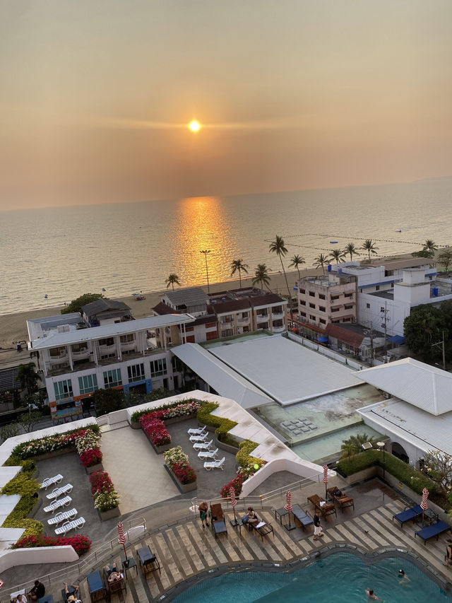 Best Sunset in Pattaya, Thailand