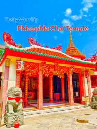 สักการะสิ่งศักดิ์สิทธิ์ไทย - จีน วัดพลับพลาชัย