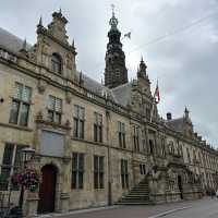 Iconic landmark in Leiden