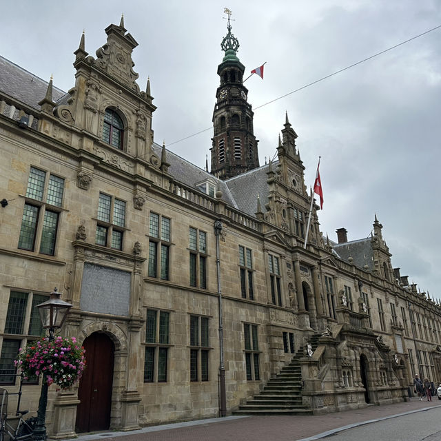 Iconic landmark in Leiden