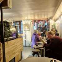 cozy cafe with nice interiors
